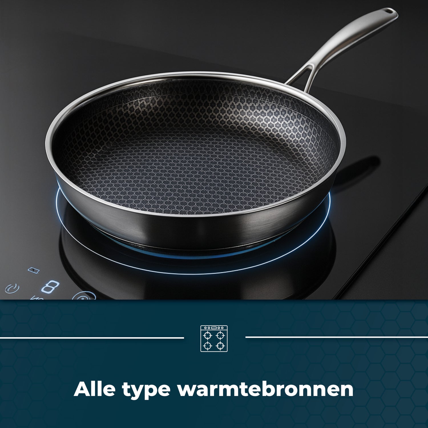 Blue Liberty Wokpan 28 cm